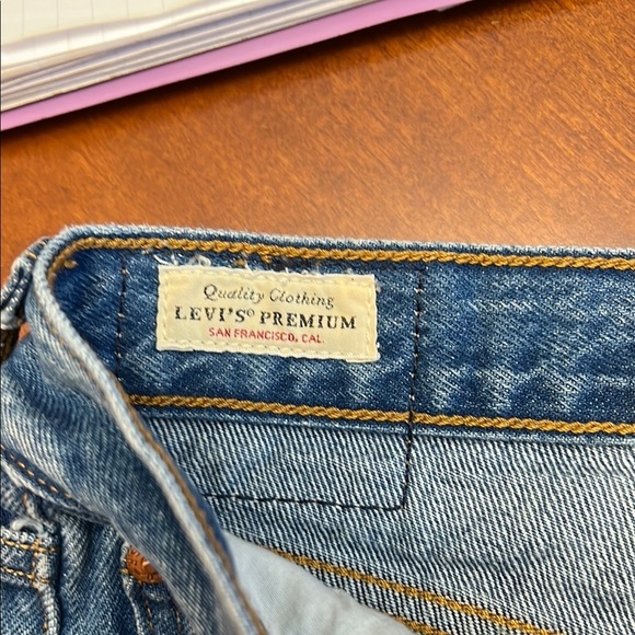 LEVI'S Wedgie Icon Fit High Waist Straight Leg Jeans Size 29 - Picture 9 of 12